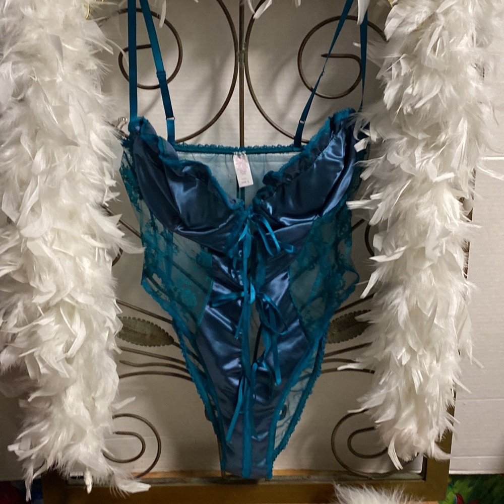 Satin Teddy Sexy Lingerie